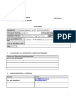 PROGRAMA - MODELO POSGRADO - Doctorado 2018