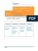 Actividad Grupal #1: Sesión #1: Embriología Del Sistema Nervioso Y Malformaciones Congénitas