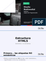 01 - Estructura No Semántica y Semántica html5