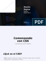 Diseño Digital: Materia: Desarrollo 1