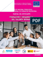 Formación Y Desarrollo Del Talento Humano: Instituto Nacional Tecnológico Dirección General de Formación Profesional