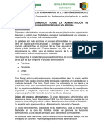 Procesos administrativos: planificar, organizar, dirigir y controlar