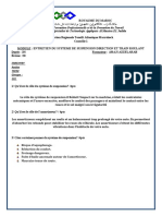 Contrôle 2 ENTRETIEN DU SYSTEME DE SUSPENSION DIRECTION ET TRAIN ROULANT ER