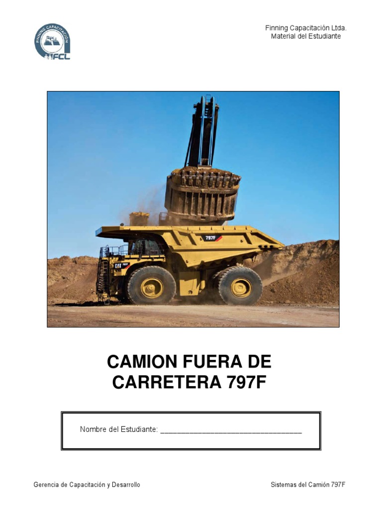 Caex 797f | PDF | Camión | Acelerador