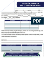 Declaracion Juramentada Afiliacion Hijastros