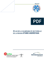 Atlas de La Vulnerabilite Sectorielle Region Atsimo Andrefana