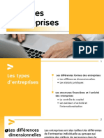 Les Types D'entreprises