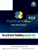 Pysimplegui Tutorial