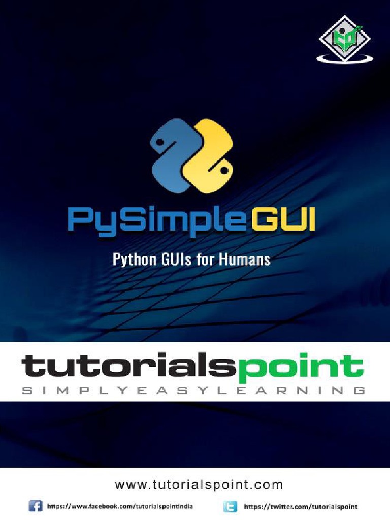 Pysimplegui Tutorial | PDF | Window (Computing) | Python (Programming ...