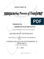 A Project Report On Transformer