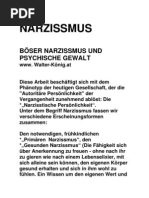 Arbeit Narzisstische Zerstörung