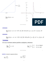 Límites infinitos de funciones