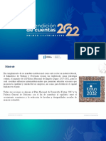 Mintrab Presentacion de I Informe de Rendicion de Cuentas 2022