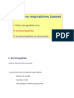 Infections Respiratoires Basses: I-Fiches Monographies Virus