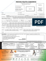 Membership Form Karnataka