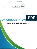 Gabarito Oficial de Promotoria - Maio