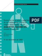 Agentes Químicos: Protección de La Salud y Seguridad de Los Trabajadores Contra Los Riesgos Relacionados Con Los