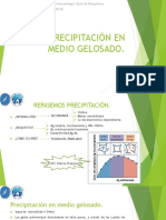 Precipitación en Medio Gelosado