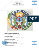 Naciones Unidas Penuma República Argentina