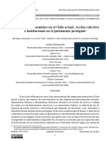 Antípodas Patrimoniales en El Chile Actual. Acción Colectiva e Institucional en El Patrimonio Protegido