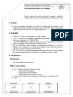 Procedimiento de Auditorias Internas y Externas