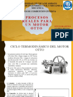 Procesos Reales para Un Motor Otto