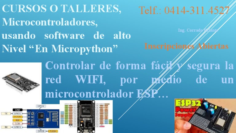 Cursos de Microcontroladores en Micropython | PDF | Tecnología