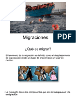Causas y Ejemplos de Migraciones
