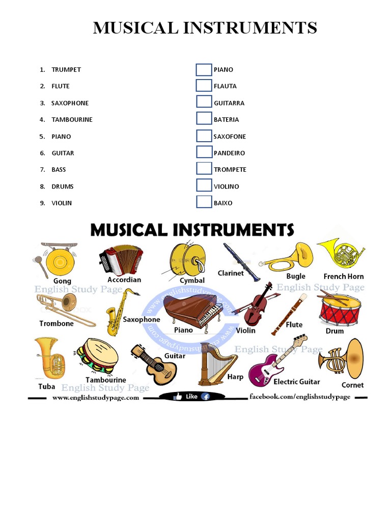Musical Instruments PDF