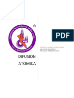 Difusión Atómica: Mecanismos y Aplicaciones