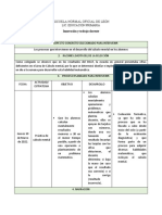 Innovación y Trabajo Docente (ANÁLISIS DE LA PRÁCTICA DOCENTE)