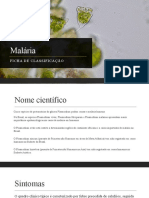 Malária: Ficha de Classificação