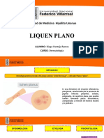 Liquen Plano y Pitiriasis Rosado