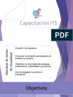 Capacitación ITS: Grupo de Educación y Orientación Sexual