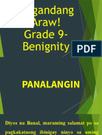 Magandang Araw! Grade 9-Benignity
