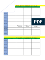 Horario de Exámenes AI-31D