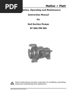 KSB MEGA G Pump Specifications | PDF | Pump | Chemical Engineering