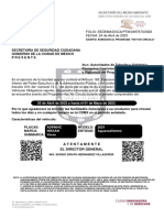 25 de Abril de 2023 y Hasta El 01 de Mayo de 2023.: Atentamente El Director General