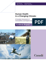 Health Canada Climate Report Synthesis