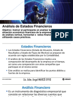 6.0 Análisis de Estados Financieros A