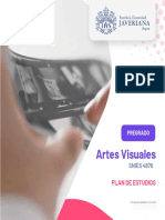 Plan de Estudios Carrera de Artes Visuales Septiembre 2022