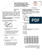 Examen de Mejoramiento Fisica 9