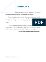 Dedicace: Rapport de Stage