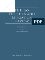 The Tax Disputes and Litigation Review: Law Business Research
