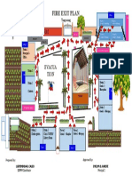 Fire Exit Plan for Bldg. 1