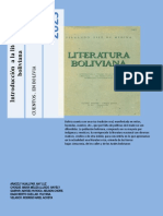 La literatura  Bolivia