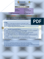 Plan de Investigación #02 - 4º