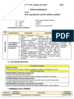 01 Sesión de Aprendizaje Negociamos El Proyecto ANIVERSARIO