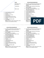 Lista de Útiles Escolares 2019