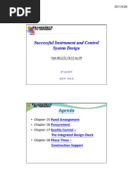 Successful Instrument and Control System Design
